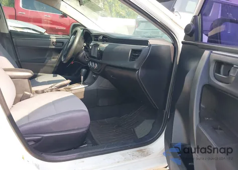 2016 Toyota Corolla L from USA, damaged, VIN 5YFBURHEXGP447842